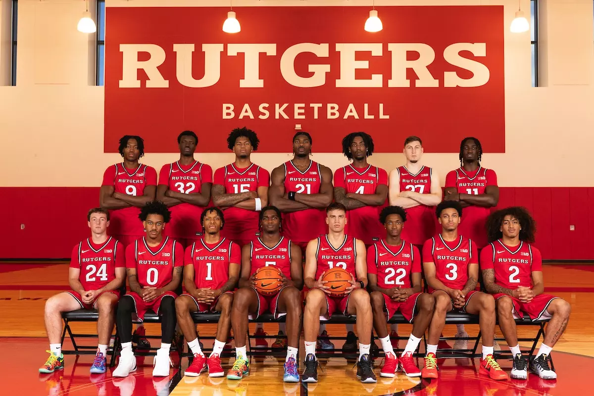 Rutgers Men’s Basketball, Team Photo 2025–26